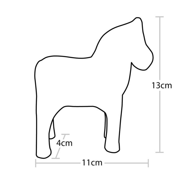 leather-horse-line-drawing-dimensions