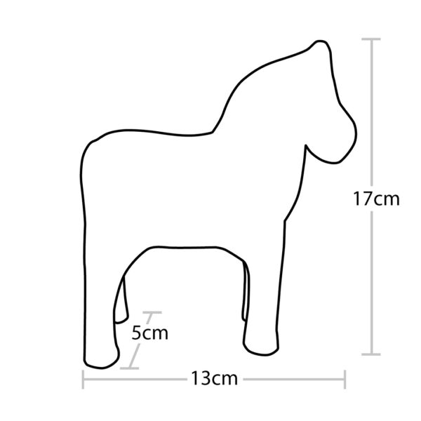 leather-horse-line-drawing-dimensions